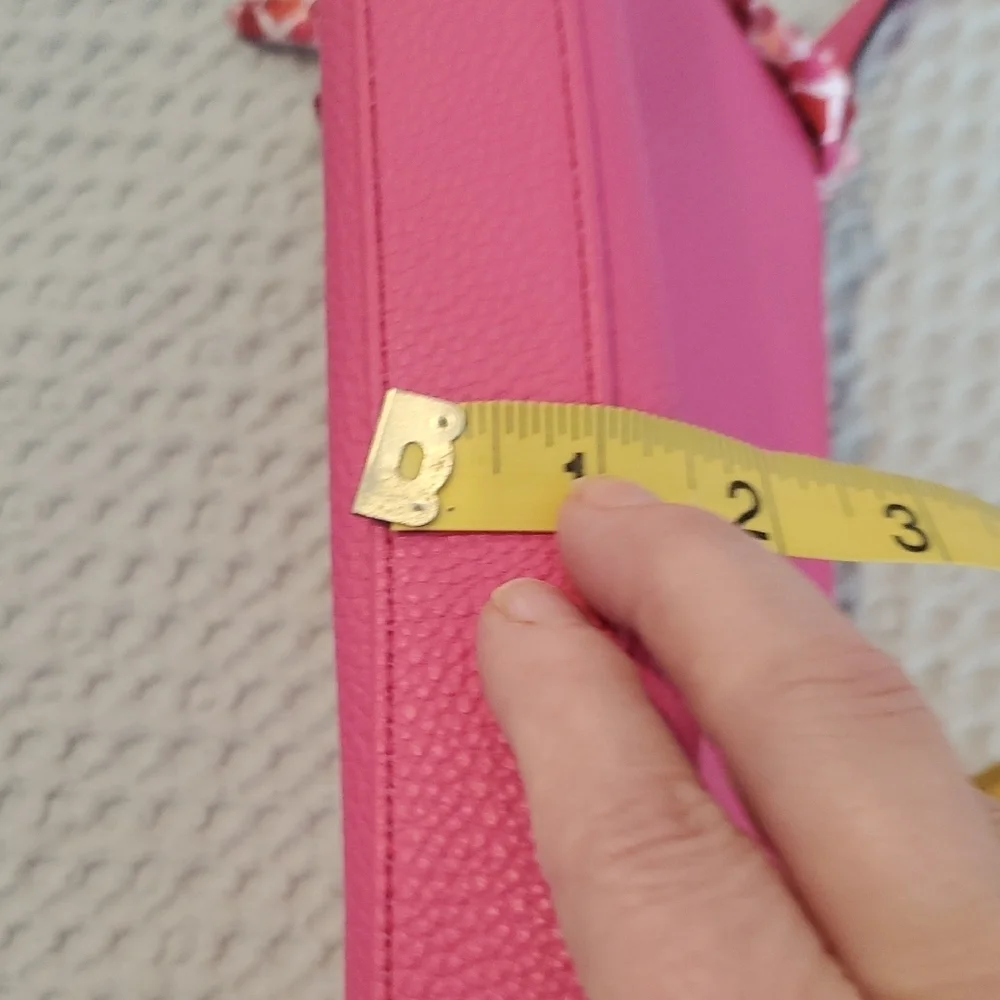 Nanette Lepore Pink Crossbody Bag with Detachable Strap (30) - Picture 11 of 12